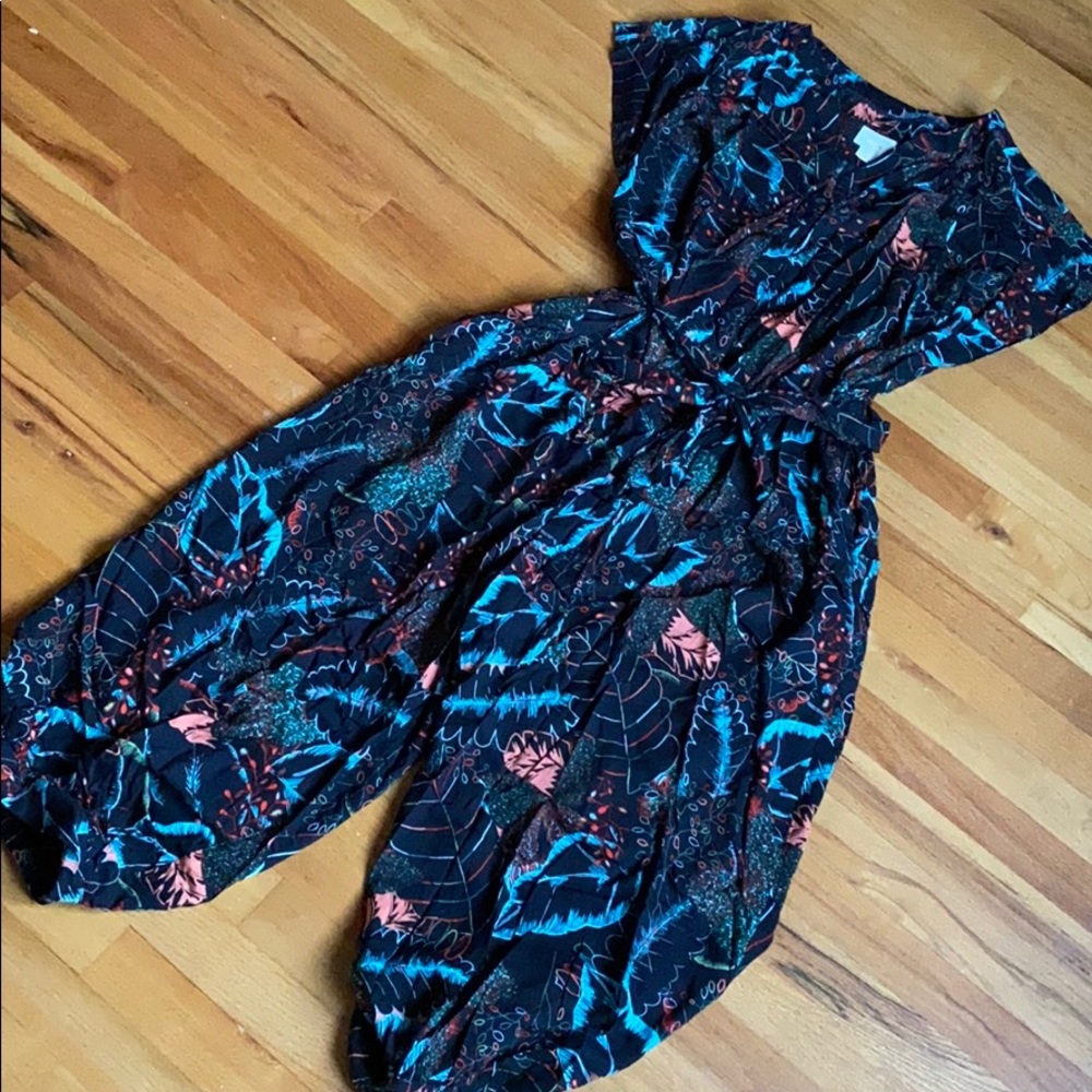 Anthropologie branded jumpsuit